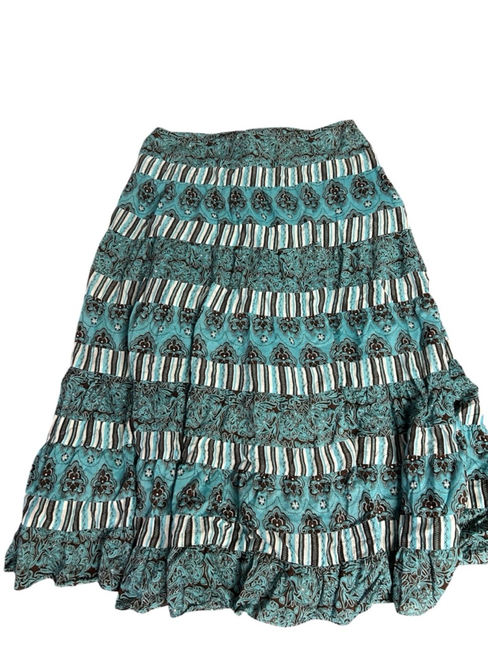Boho Fairycore Maxi Skirt